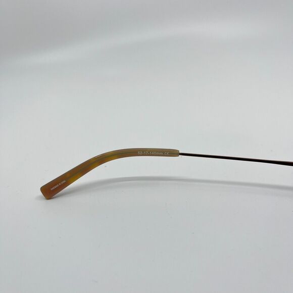 CUTTER & BUCK Bayside Blonde 52-17-140 Brown Tortoise Frames Flex Hinges H6713 - Picture 6 of 8